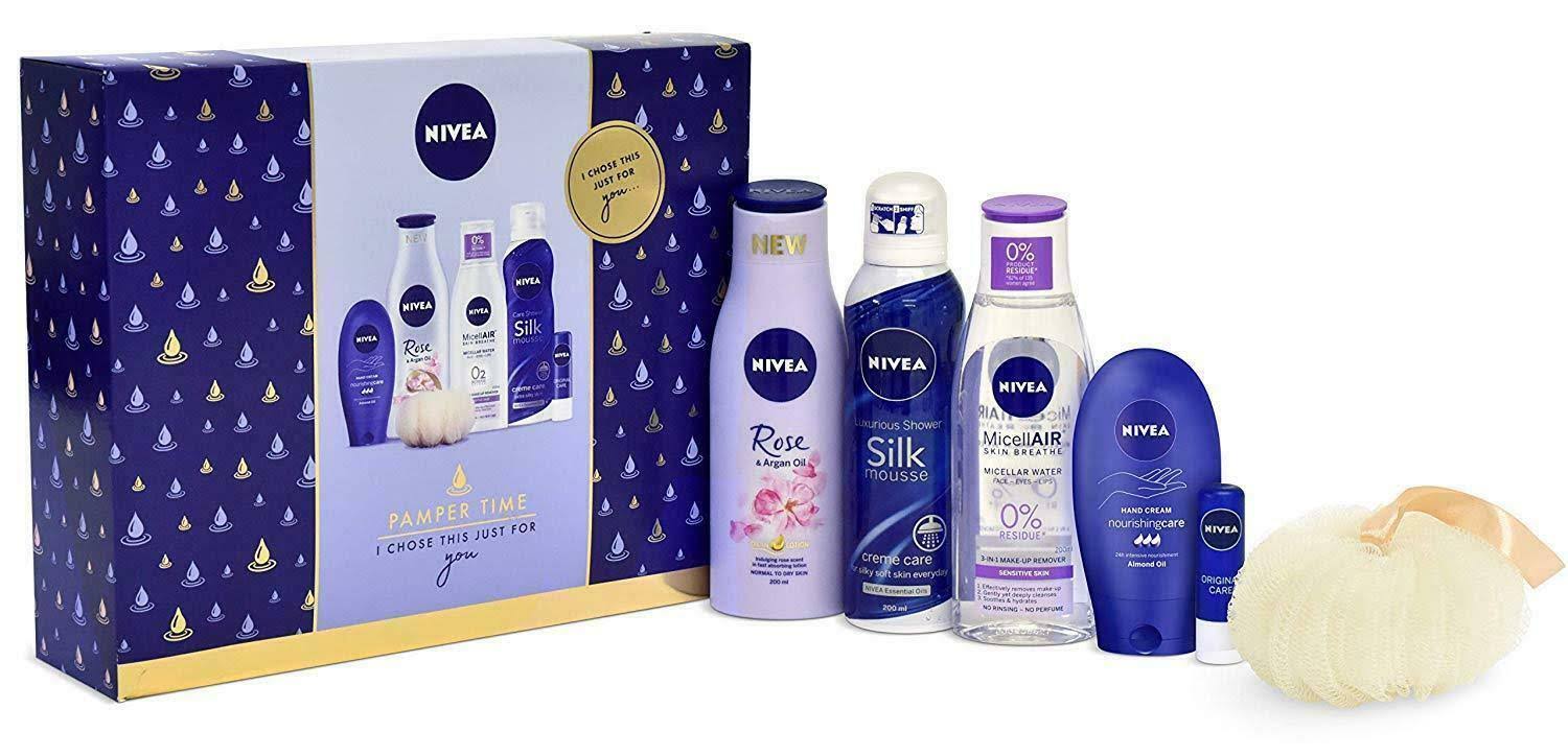 Nivea Pamper Time Gift Pack - 6 Pieces