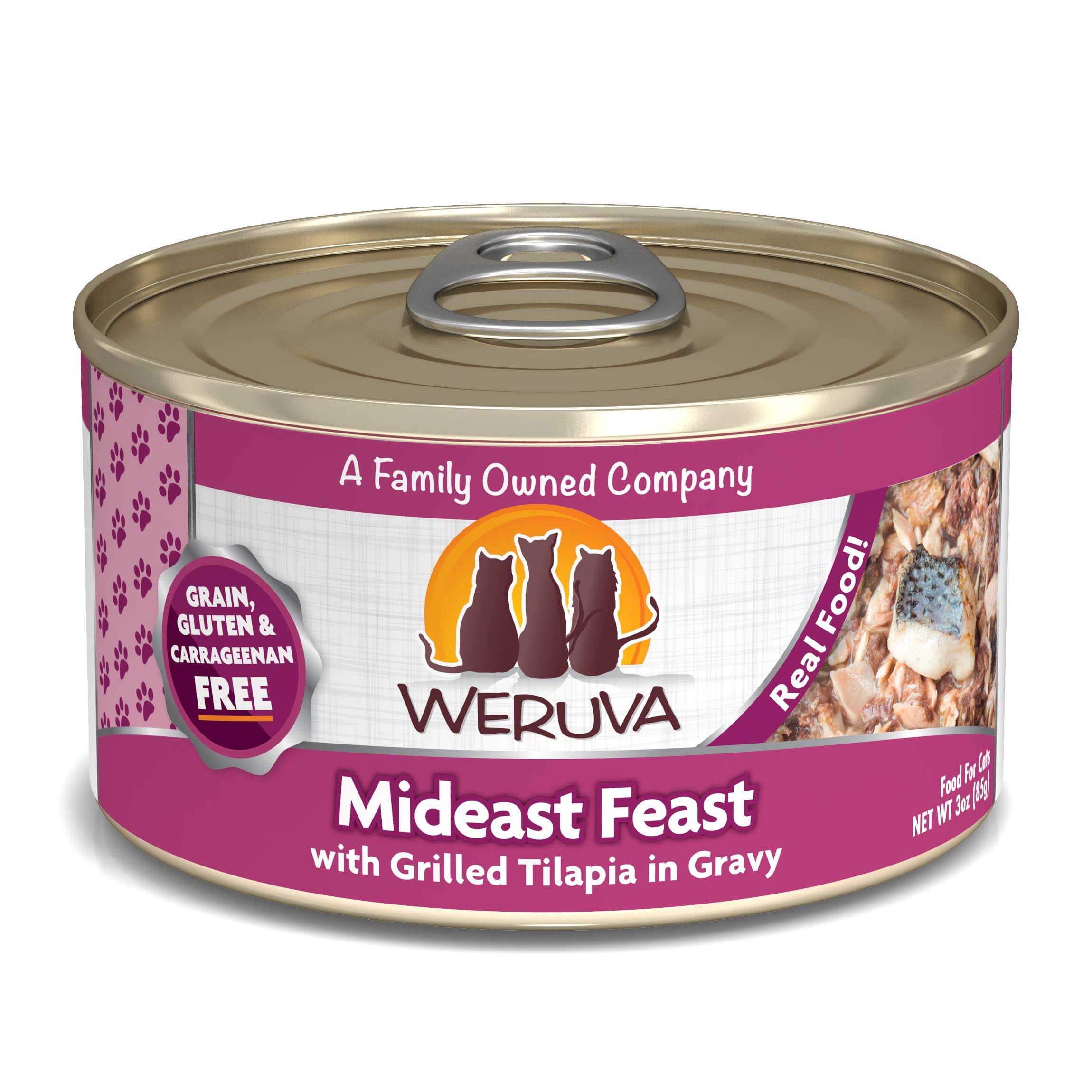 Weruva Cat Food - Mideast Feast with Grilled Tilapia, 3oz