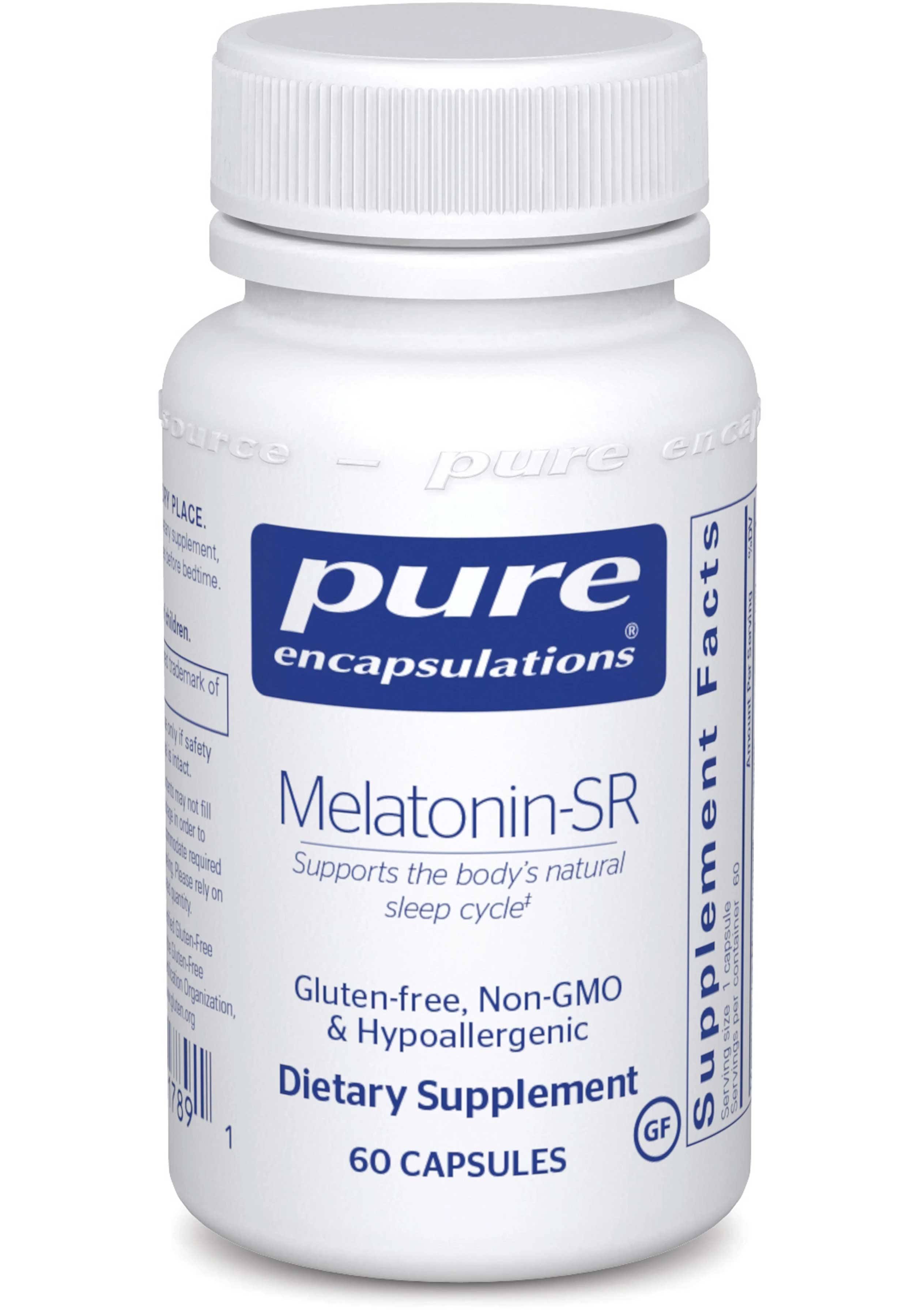 Pure Encapsulations Melatonin-SR Supplement - 60 Capsules