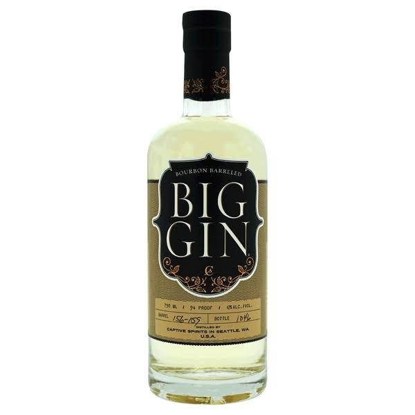Big Gin Bourbon Barreled Gin