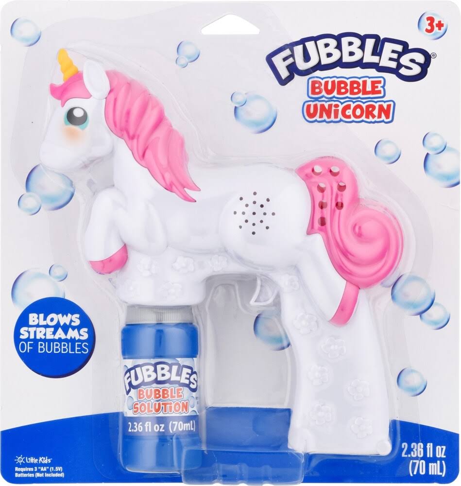 Fubbles Bubble Unicorn Blaster