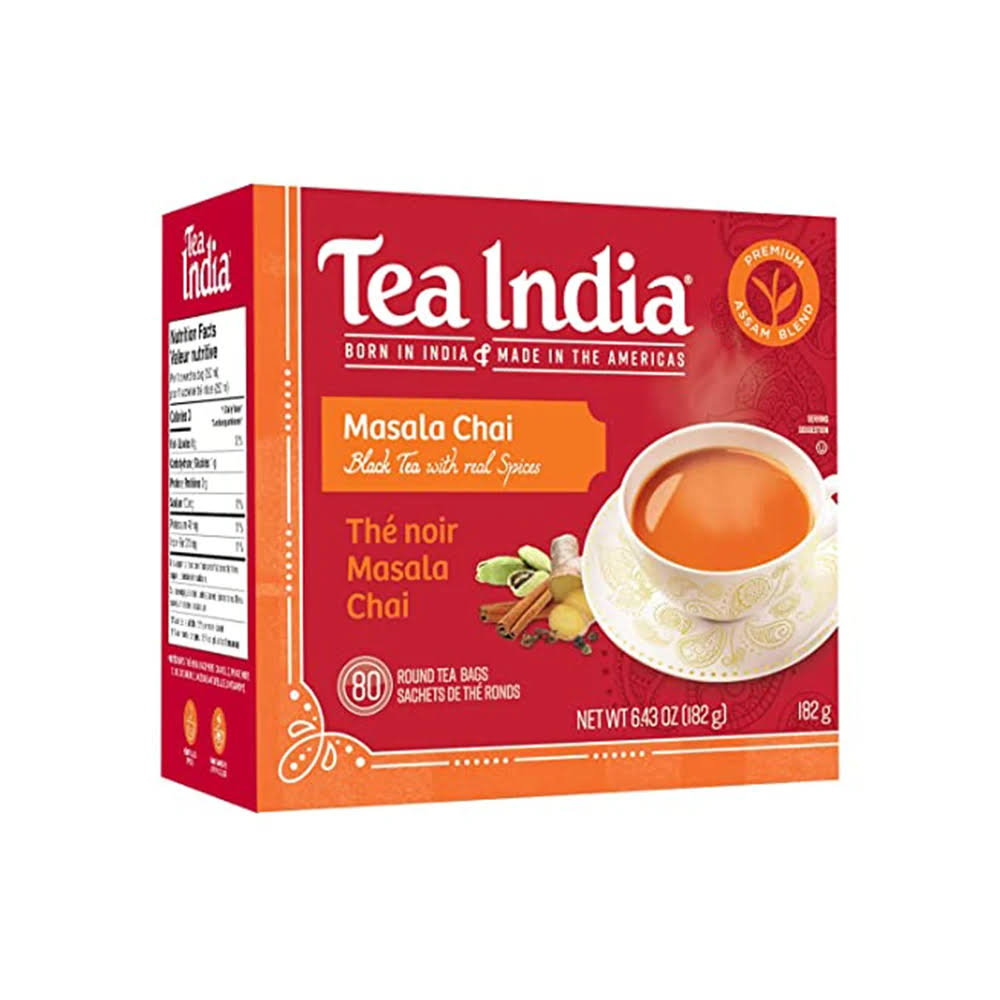 Tea India Masala Chai Tea - 80 ct