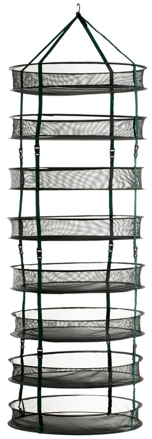 Stack!T Hydrofarm Dry Rack - with Clips, 2'