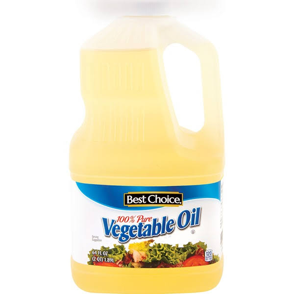 Best Choice 100% Pure Vegetable Oil - 64 fl oz