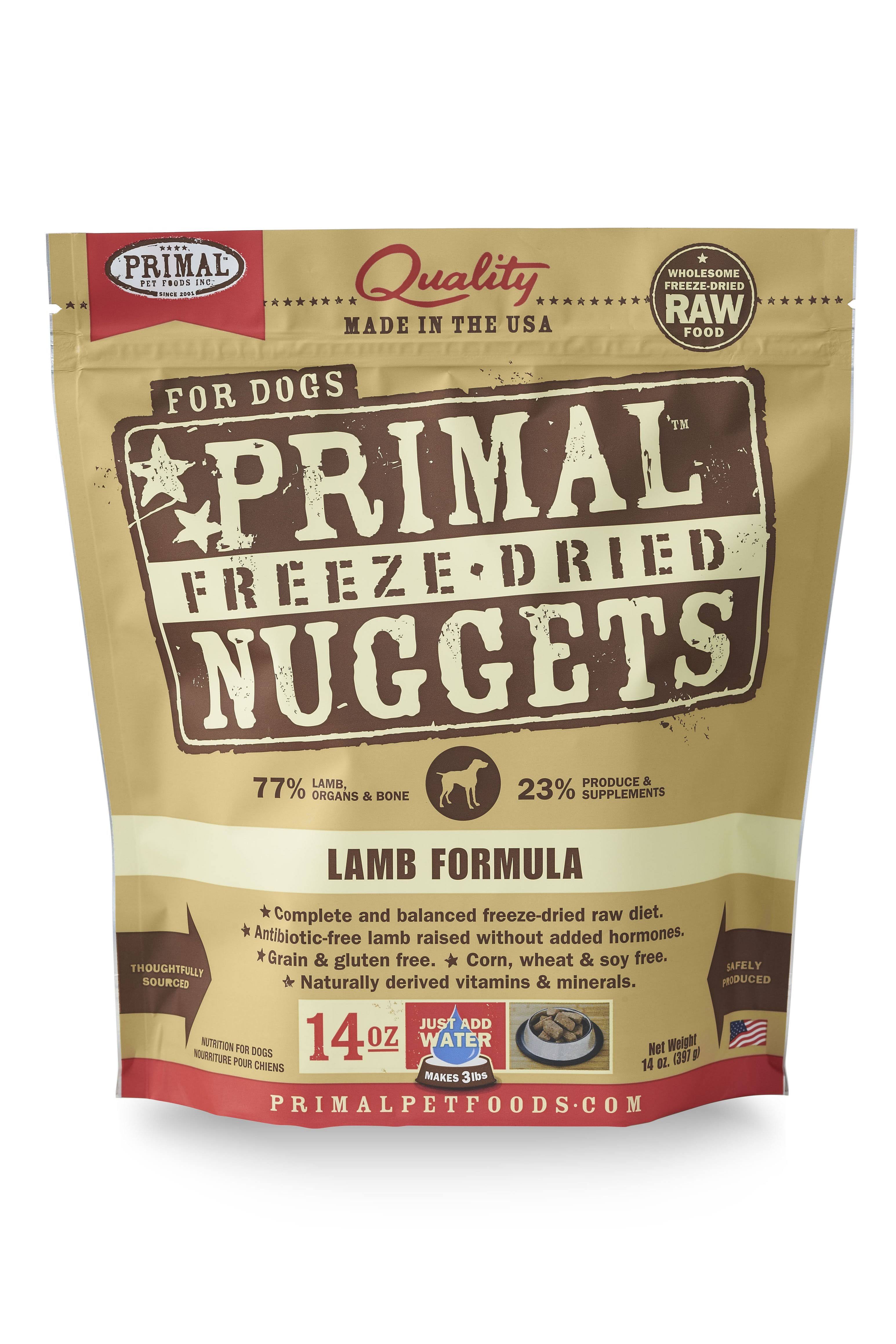 Primal Freeze Dried Formula Dog Food - Lamb, 397g