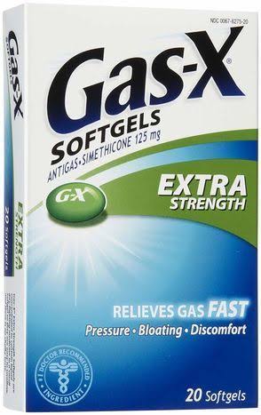 Gas-X Softgels Extra Strength - 125mg, x20