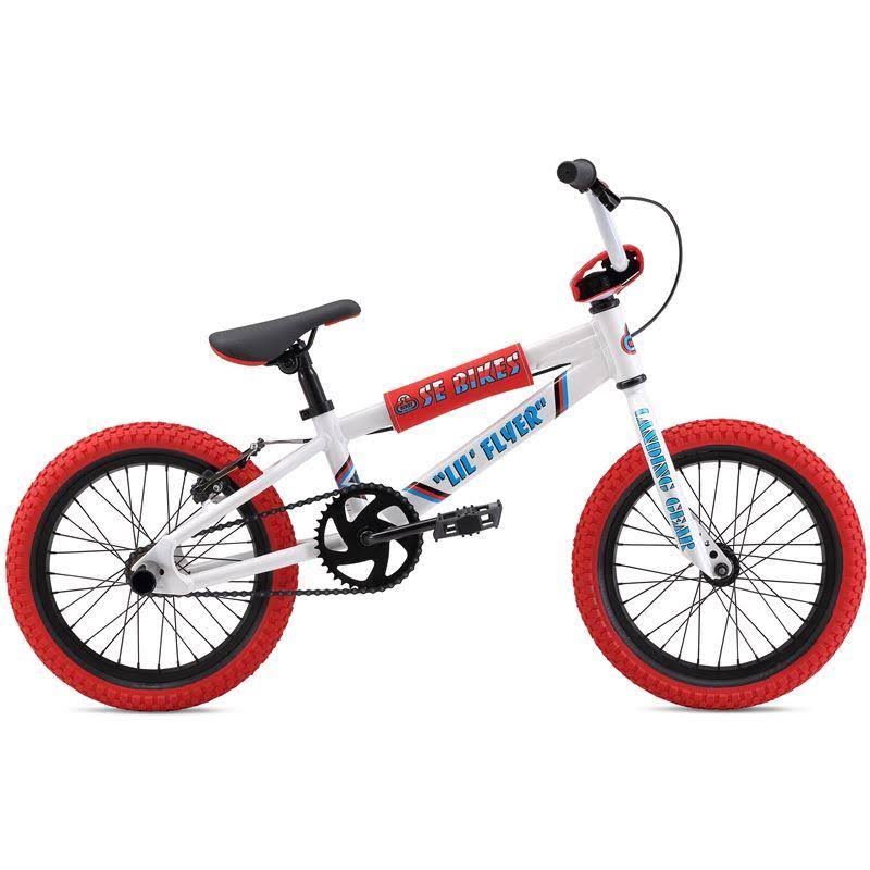 SE Bikes Lil Flyer 16" BMX Bike 2019 White