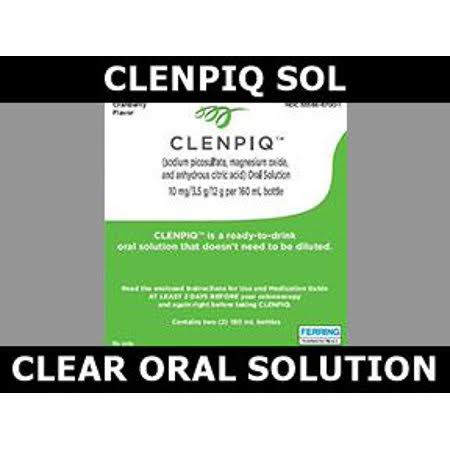 Pharmacy Clenpiq Solu