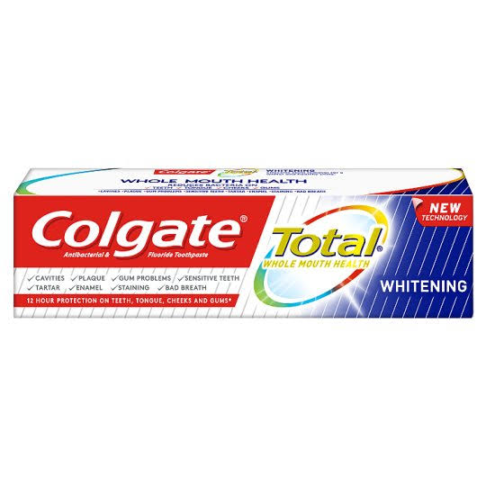 Colgate Total Toothpaste - Advanced Whitening, 75ml