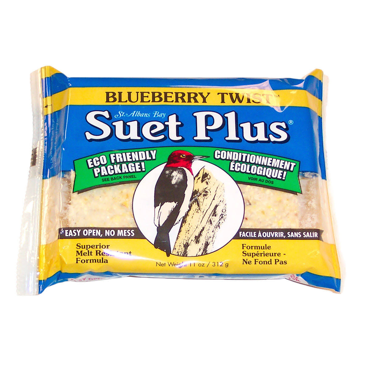 Suet Plus Suet Cake - Blueberry Twist, 12 Count