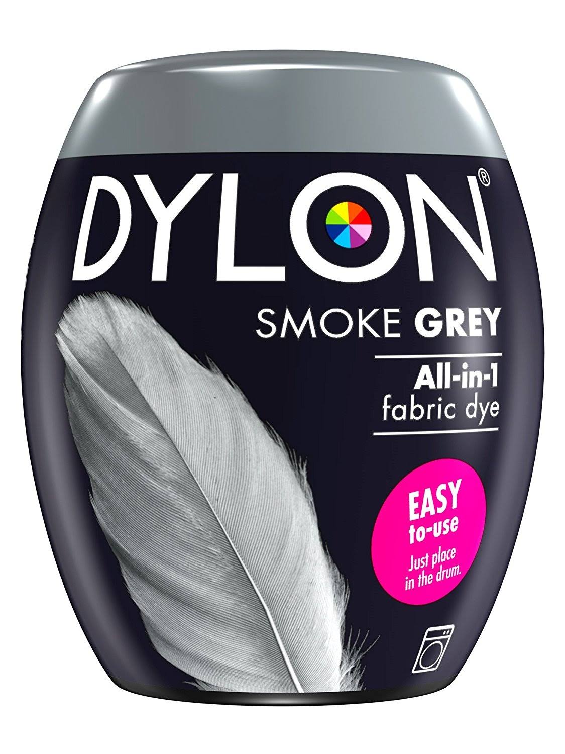 Dylon All-in-1 Fabric Dye - Smoke Grey, 350g