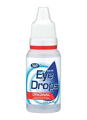Family Care Eye Drops Original .5 Oz