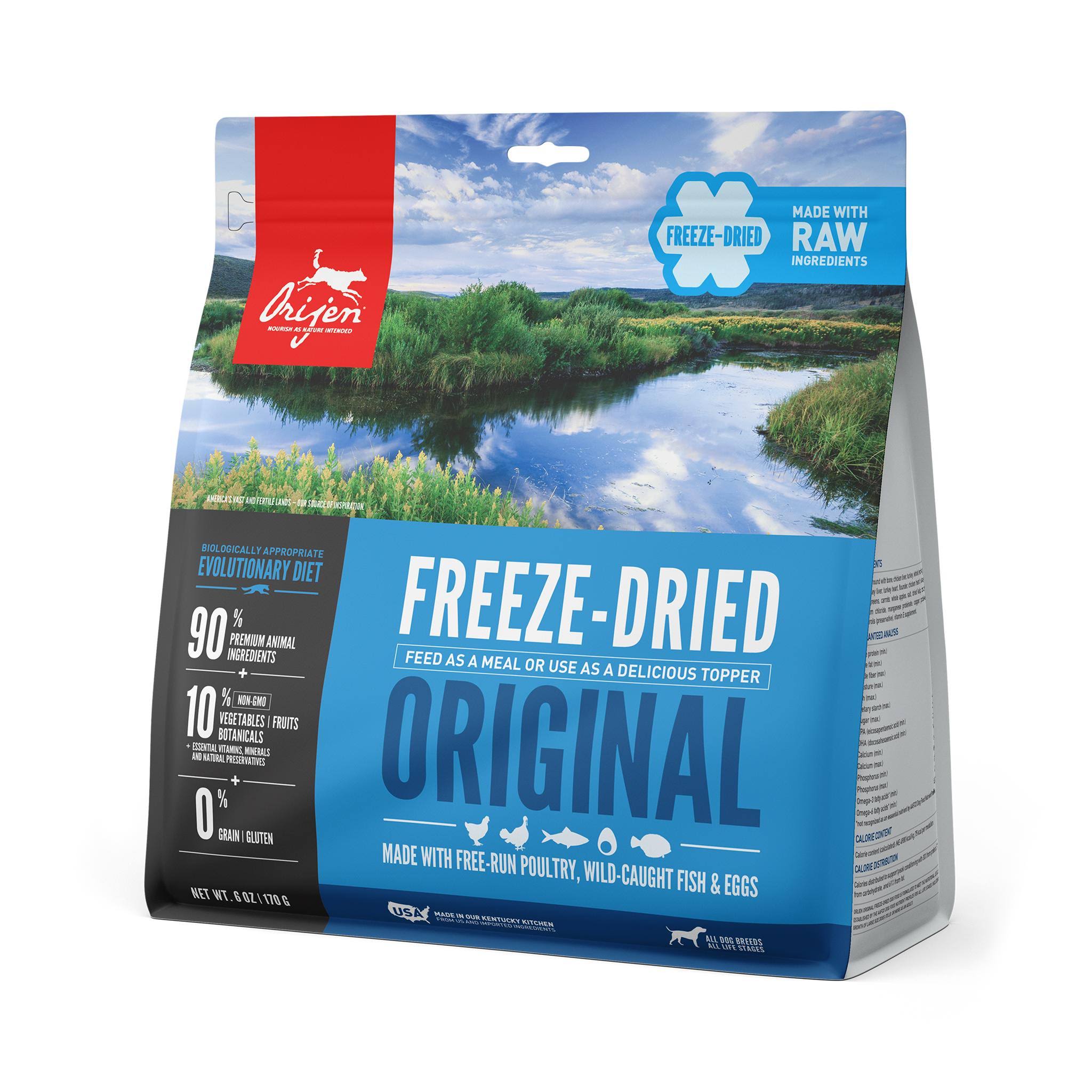 Orijen Original Freeze-Dried Dog Food - 6 oz. Bag
