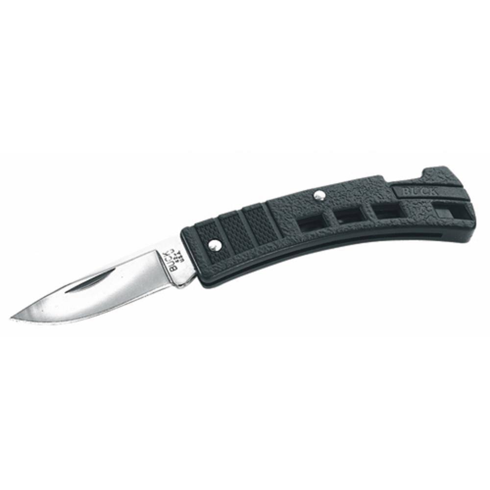 Buck Knives 0425 MiniBuck Folding Knife - Black Handle