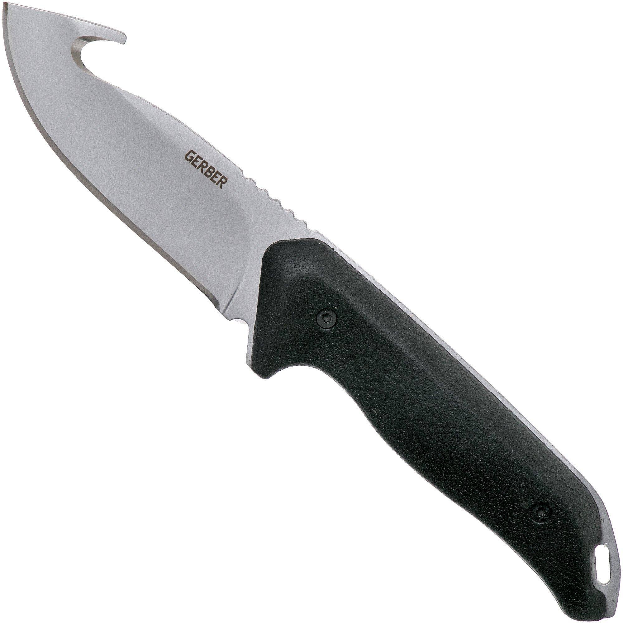 Gerber Moment Fixed Gut Hook Blade Knife - 3.5"