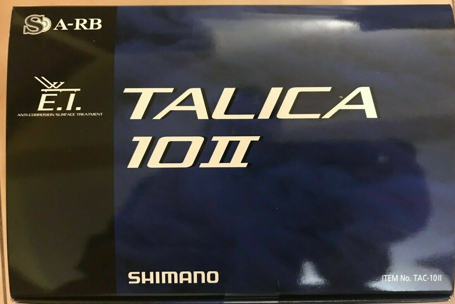 Shimano Talica 10 II 2 Speed Reel
