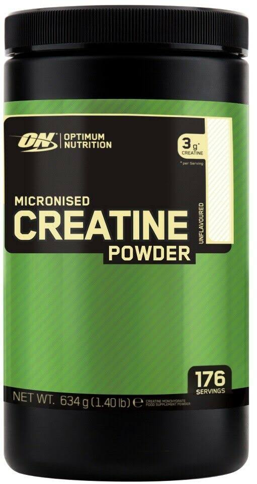 Optimum Nutrition Micronized Creatine Powder- Unflavored, 600g, 114 Servings