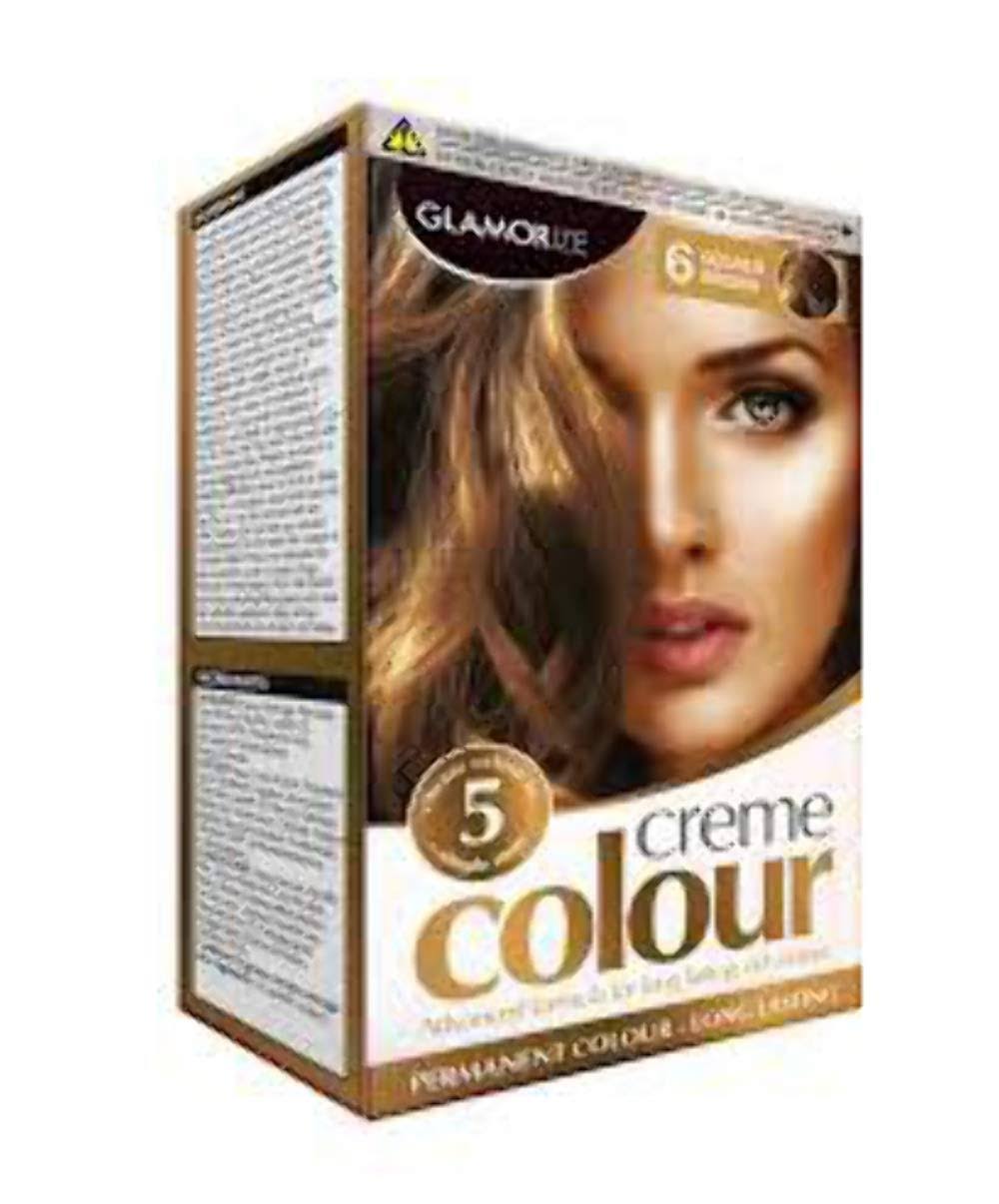 Glamorize Golden Brown Hair Dye Colour No. 6