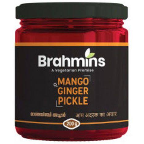 Brahmins Mango Ginger Pickle - 400 GM (14.10 oz)