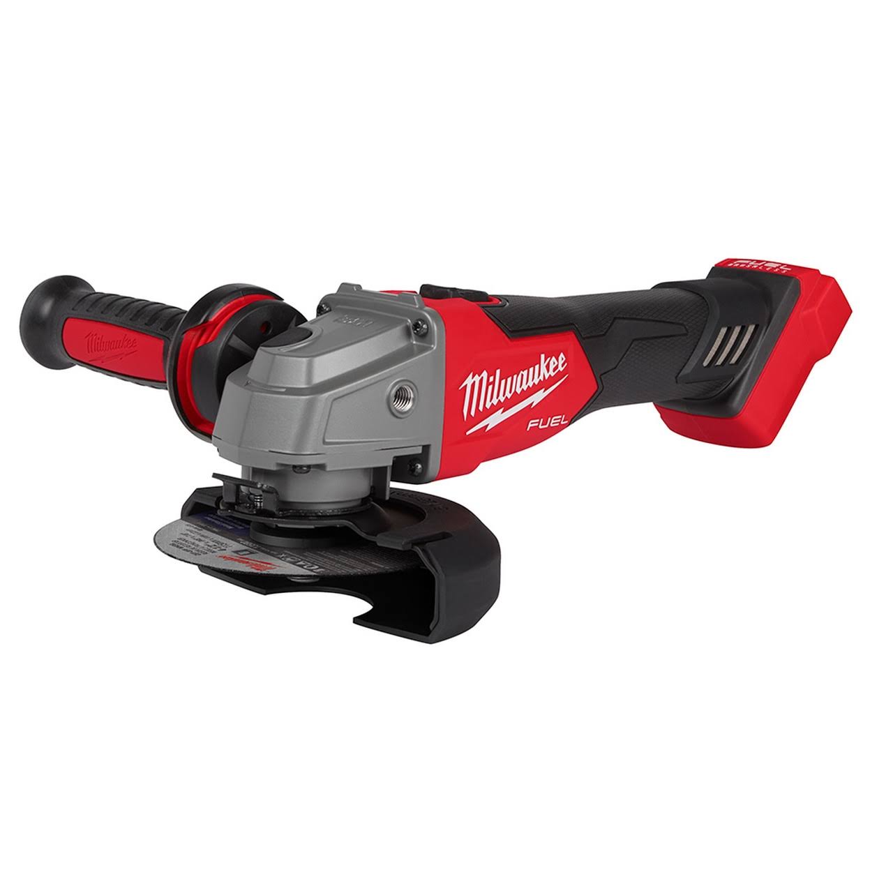 Milwaukee 2881-20, M18 FUEL Brushless Cordless 4-1/2" / 5" Grinder Slide Switch, Lock-On (Tool Only)
