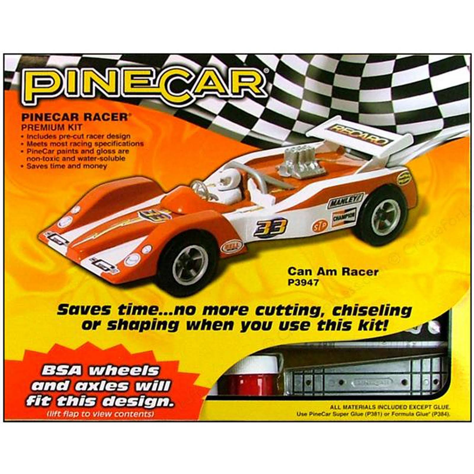 Pinecar P3947 Premium Can Am Racer Car Kit