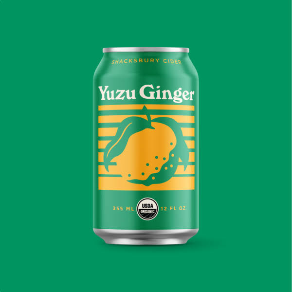 Shacksbury Cider Yuzu Ginger Cider - 12 fl oz