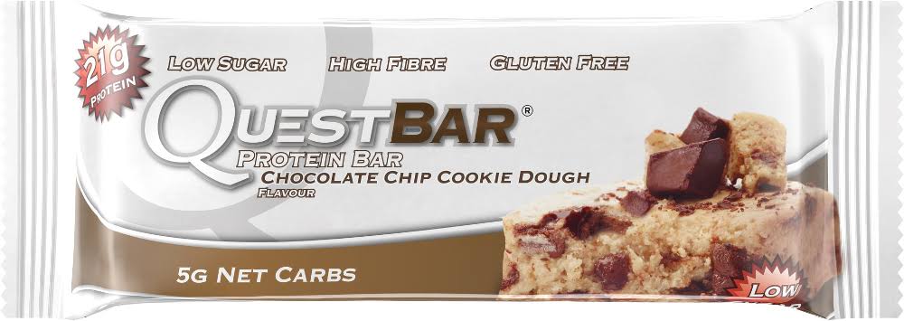 QuestBar Protein Bar - Chocolate Chip Cookie Dough