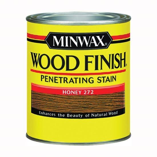 Minwax Wood Finish Oil-Based Interior Stain - Honey, 8oz