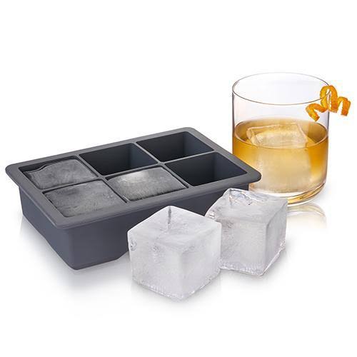 Whiskey Ice Cube Tray with Lid by Viski Large Chilling