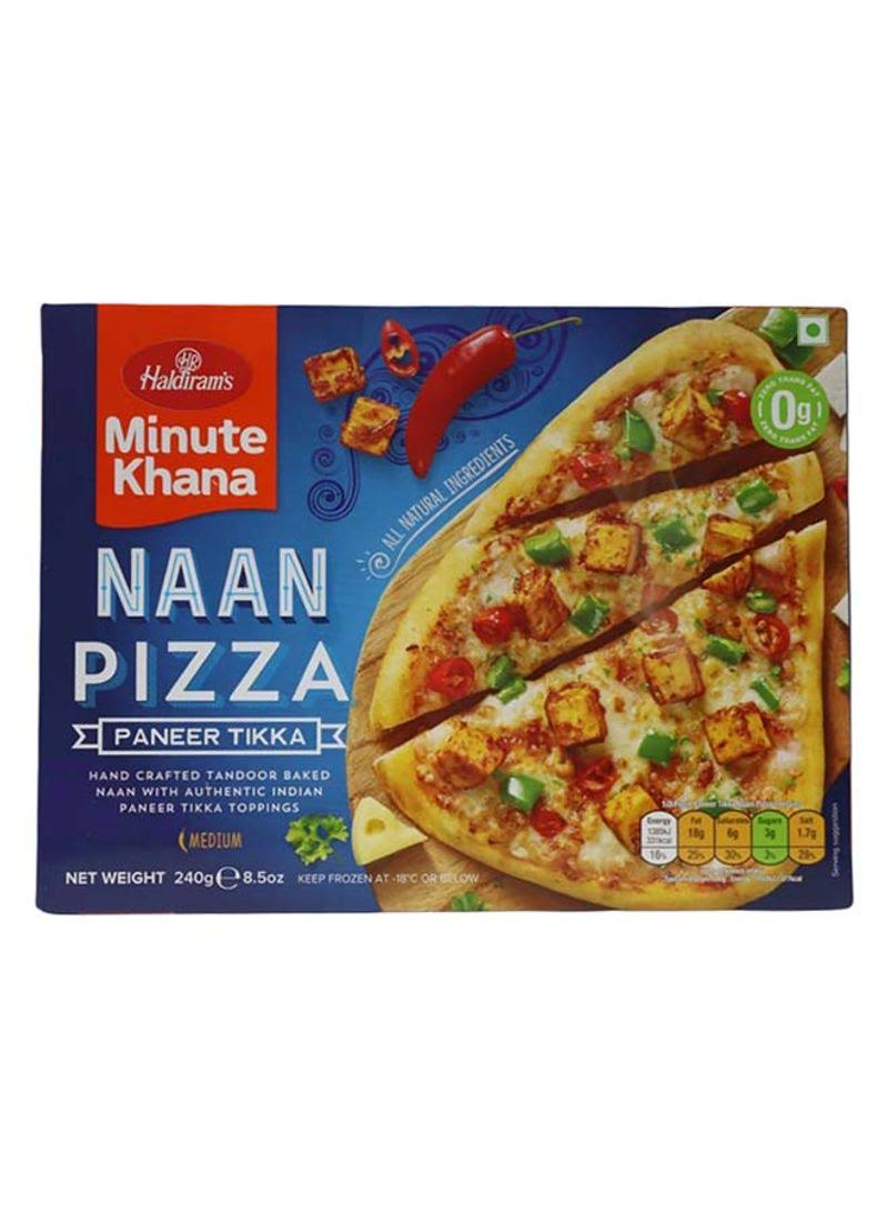 Haldiram's Haldiram Naan Pizza Paneer Tikka - 240 G