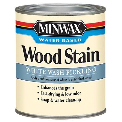 Minwax White Wash Pickling Water Based Stain - 1qt