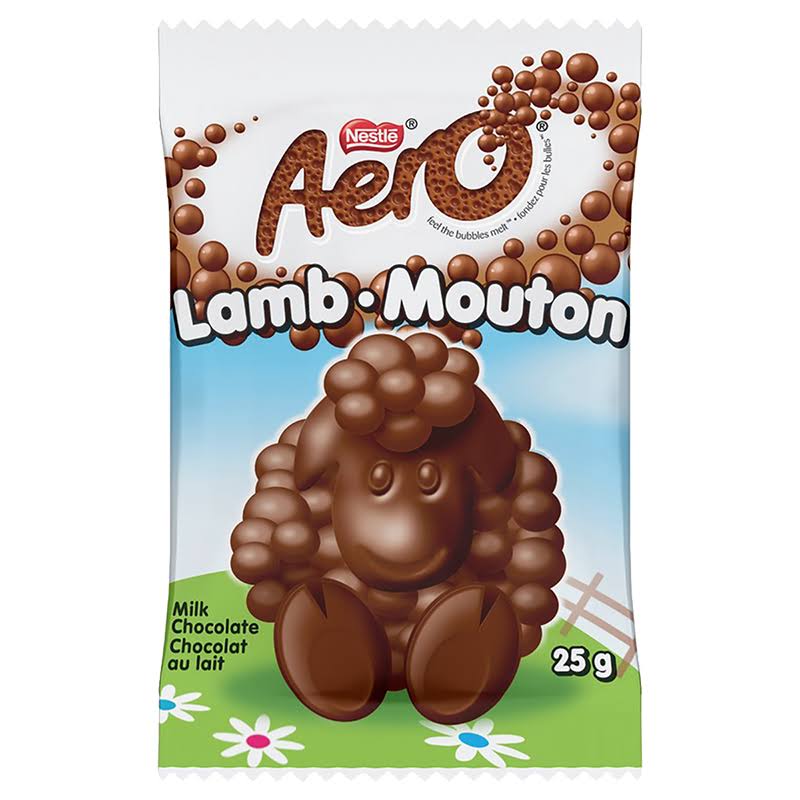 Aero Milk Chocolate Lamb Bar - 25 g