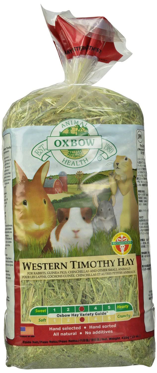 Oxbow Animal Health Western Timothy Hay for Pets - 15oz