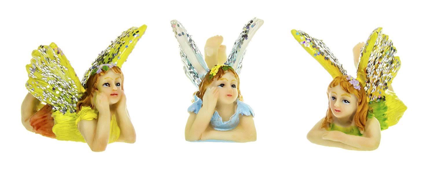 Darice Yard and Garden Minis Flying Fairy 1.25 x 1.5 Inches Assorted