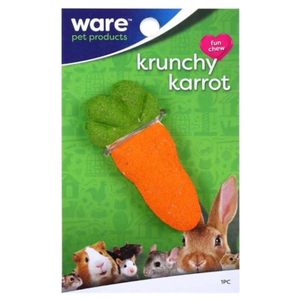 Ware 13030 critter krunchy carrot