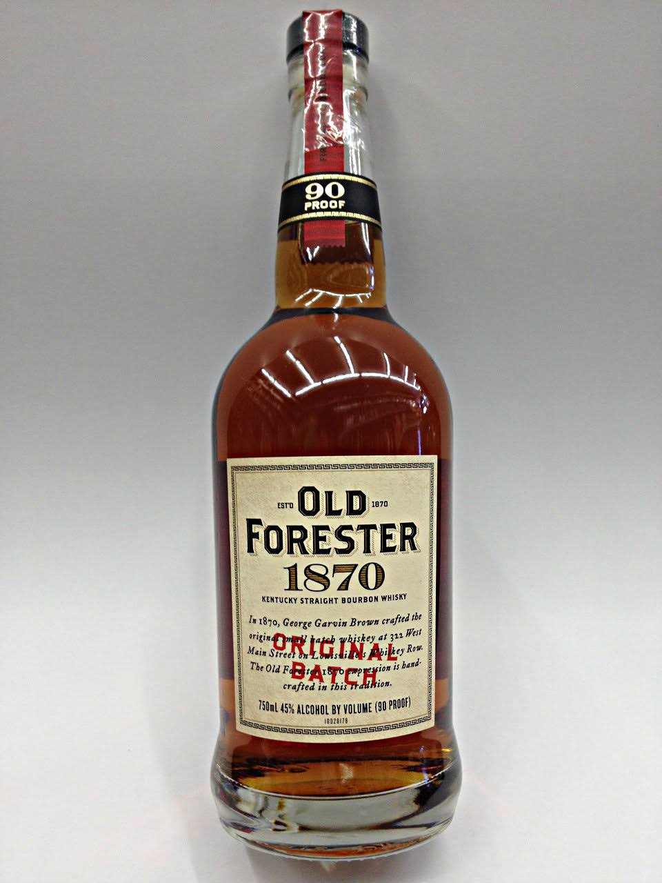 Old Forester 1870 Original Batch Kentucky Straight Bourbon Whisky 750ml
