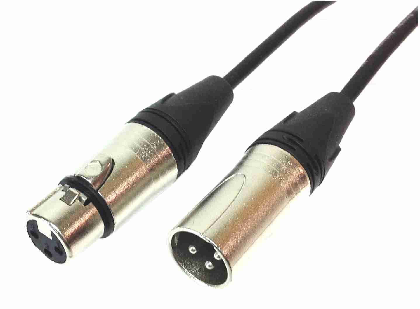 American Recorder XLR to XLR Balanced Microphone Cable 3 Feet