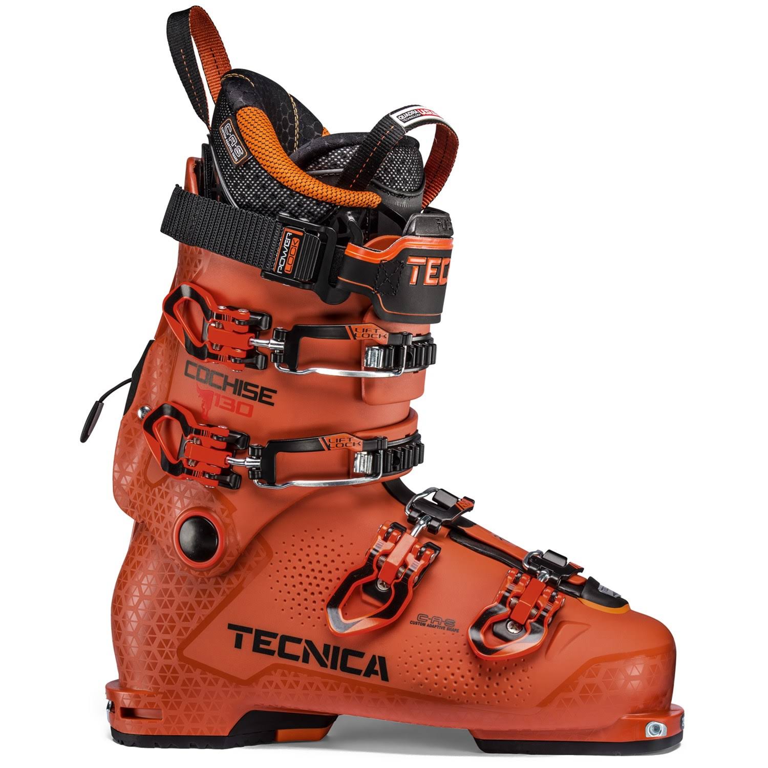 Tecnica Men's Cochise 130 Dyn Freeride Boots (Size 47, 46.5, Orange)