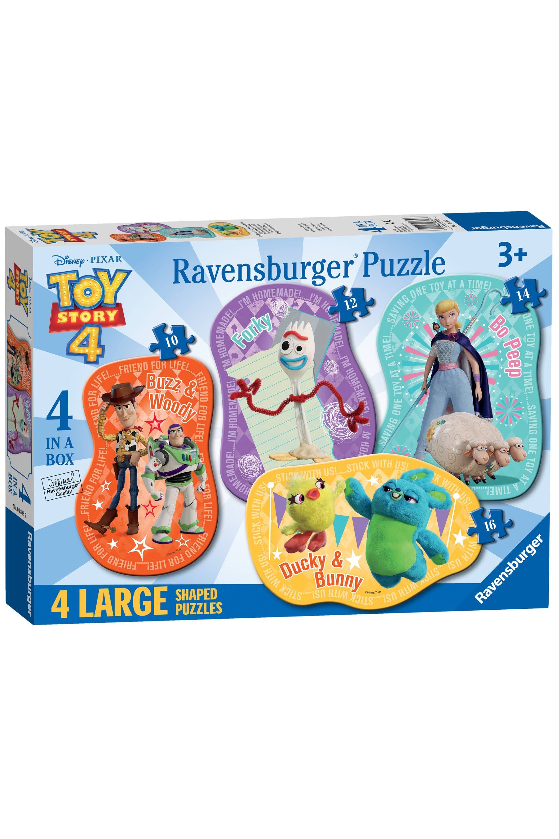 Ravensburger Disney Toy Story 4 Large Shaped Jigsaw Puzzle Sets - Pack of 4