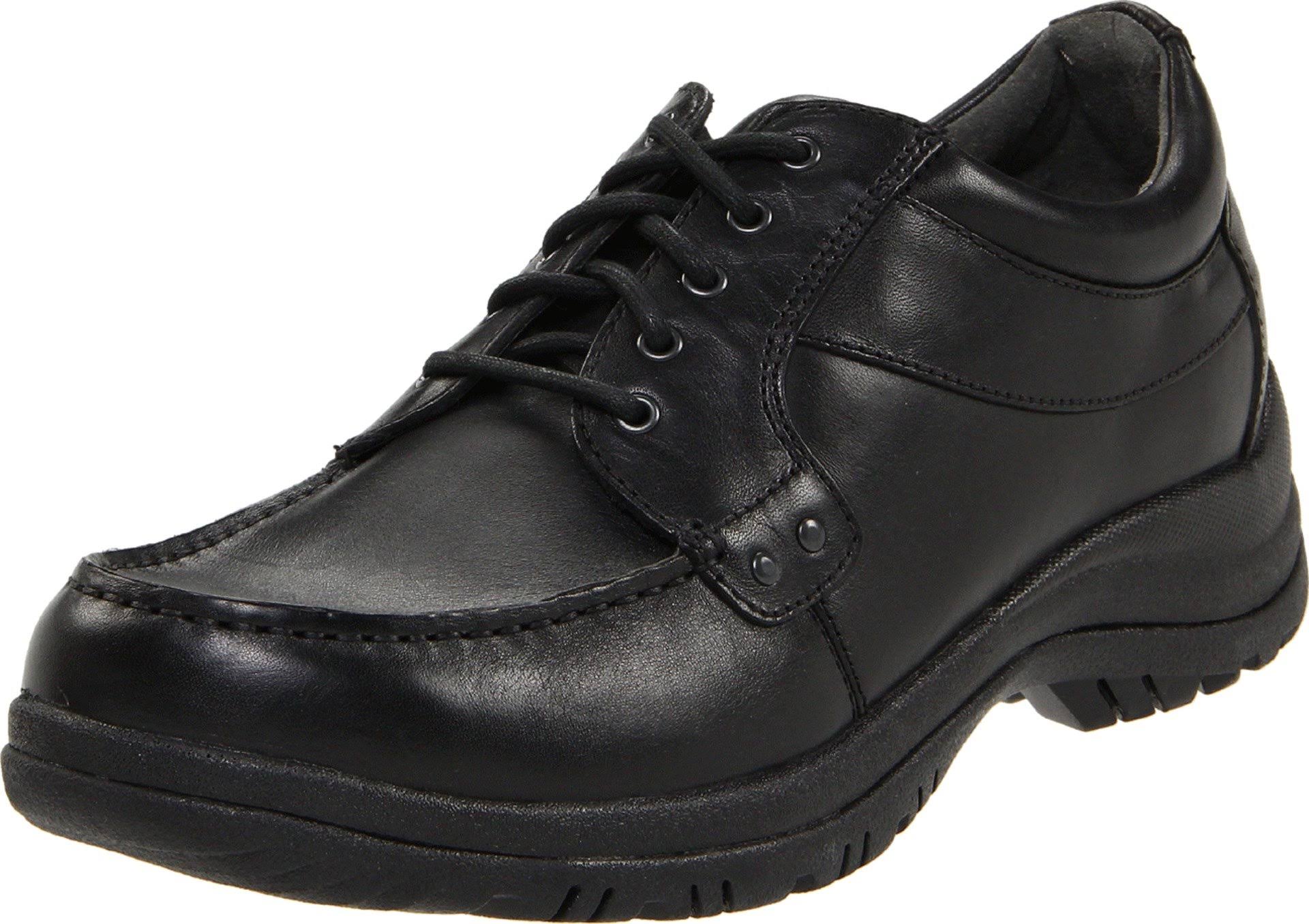Dansko Men's Wyatt Loafer Shoes - Black Full Grain, 43 EU