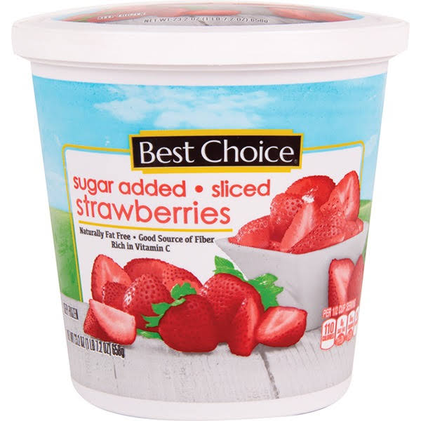 Best Choice Sliced Strawberries