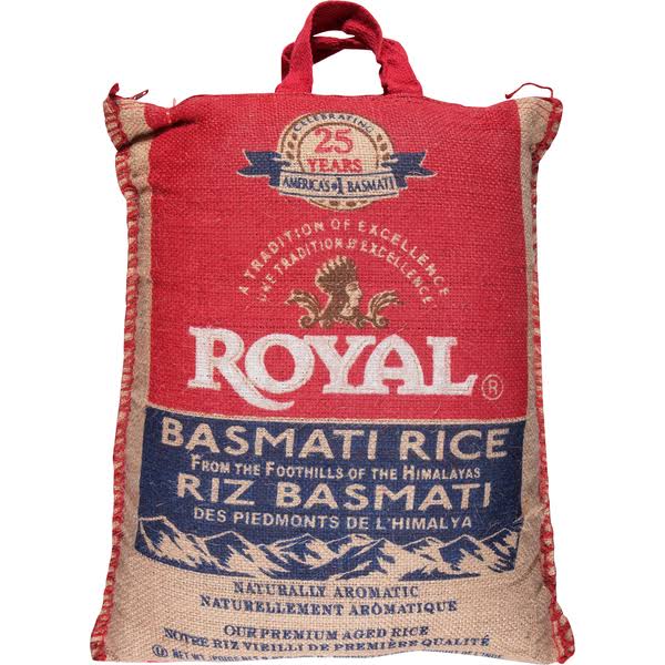 Royal Rice, Basmati - 20 lb