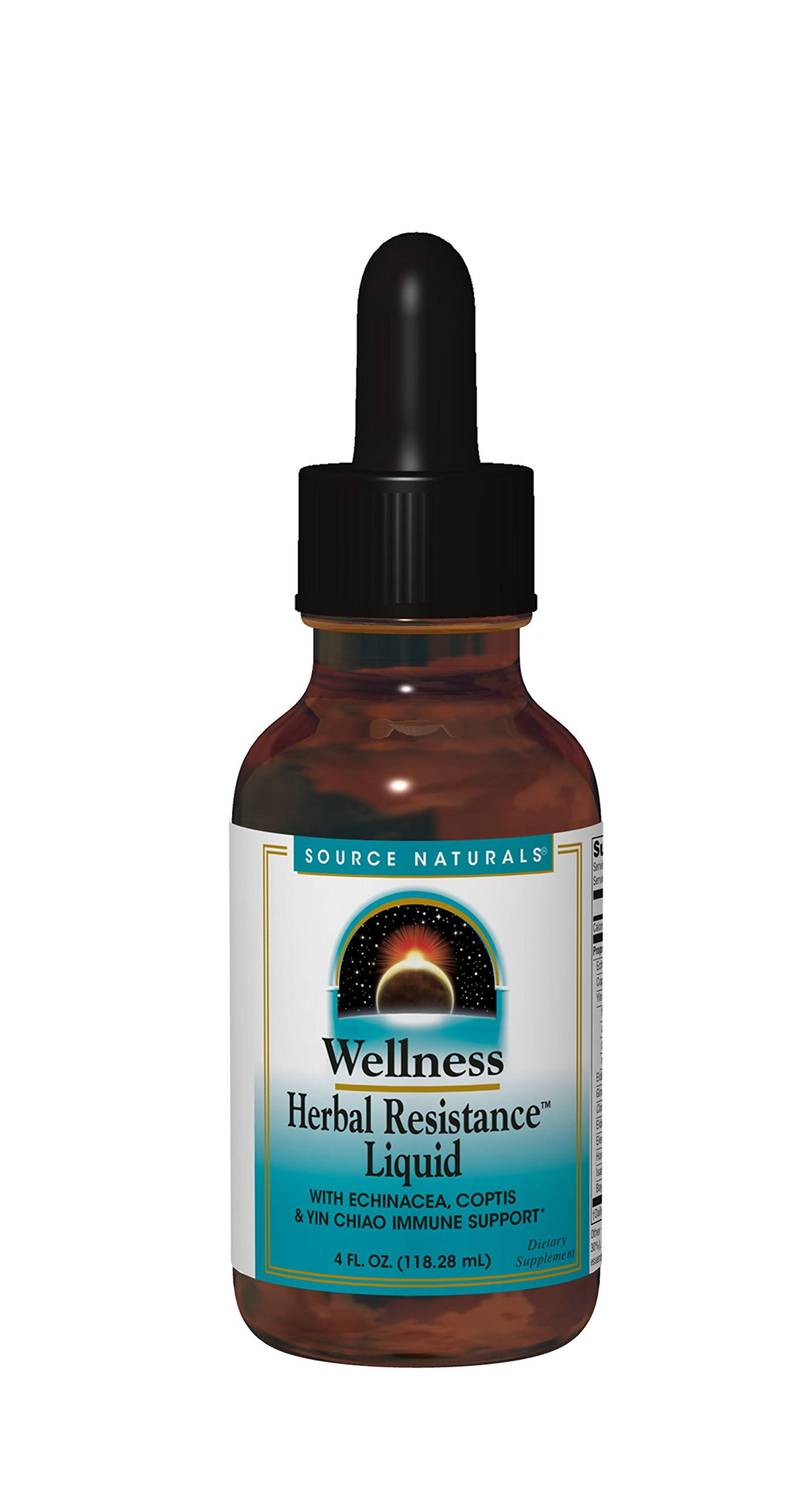 Source Naturals Wellness Herbal Resistance Liquid - 118.28ml