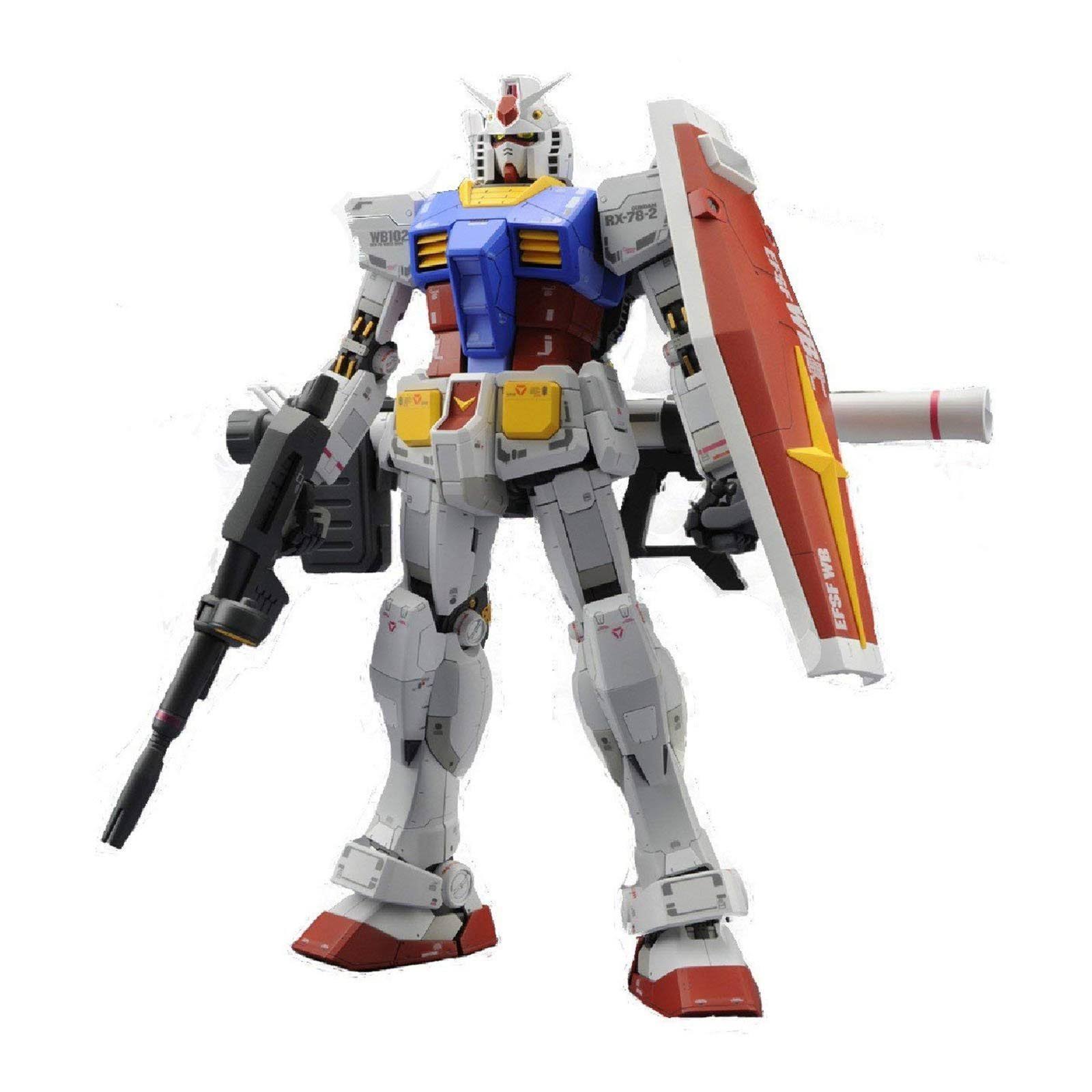 Bandai Hobby MG Gundam RX-78-2 Ver. 3.0 Action Figure Model Kit - 1:100 Scale