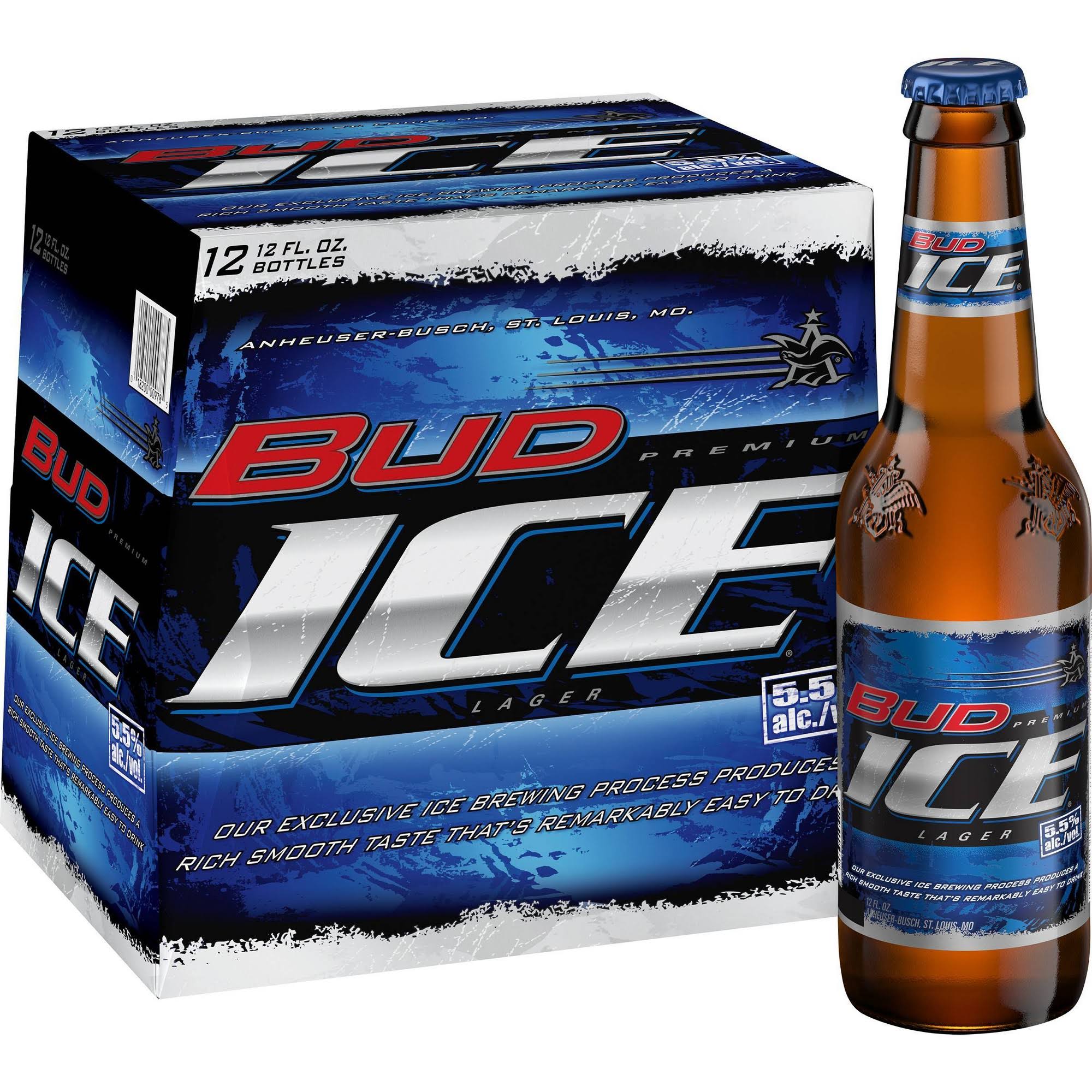 Bud Ice Beer - 12 Pack