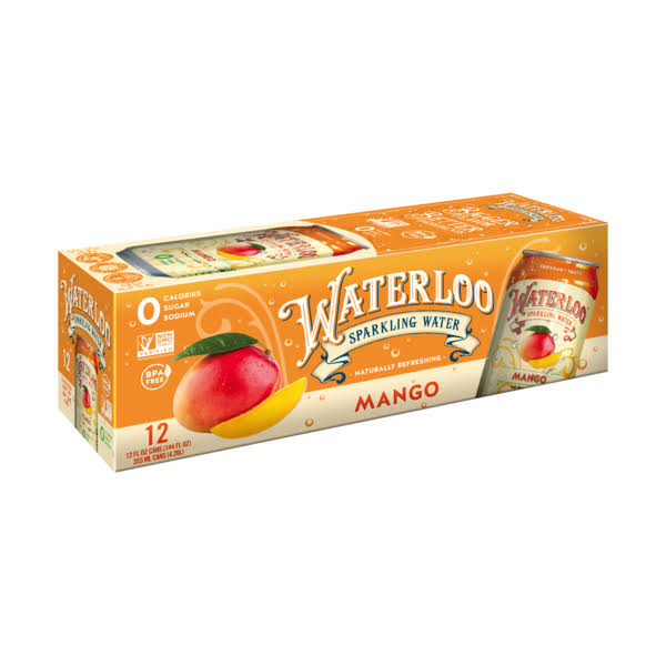 Waterloo Mango Sparkling Water - 12 fl oz