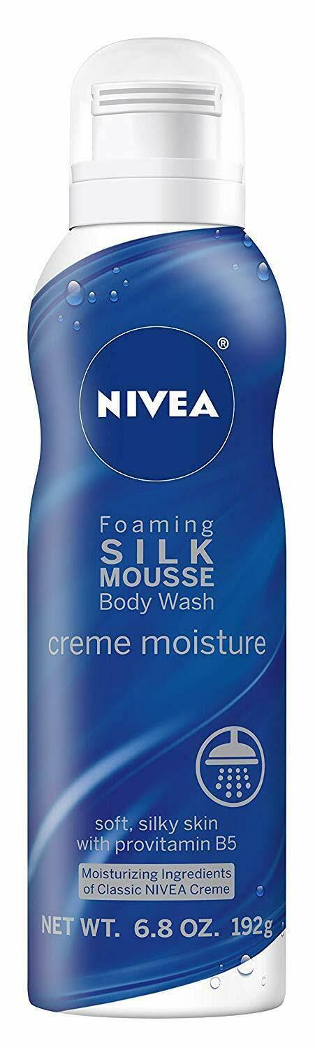Nivea Silk Mousse Body Wash Crème Moisture - 6.8oz