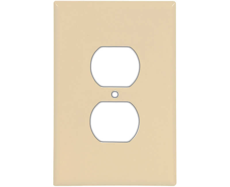Cooper Wiring Devices Plastic Wall Plate - Ivory