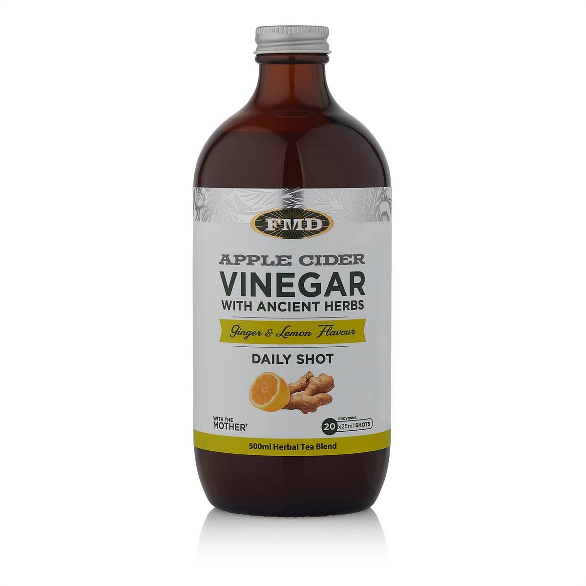 FMD Apple Cider Vinegar with Ginger & Lemon (100 ml)