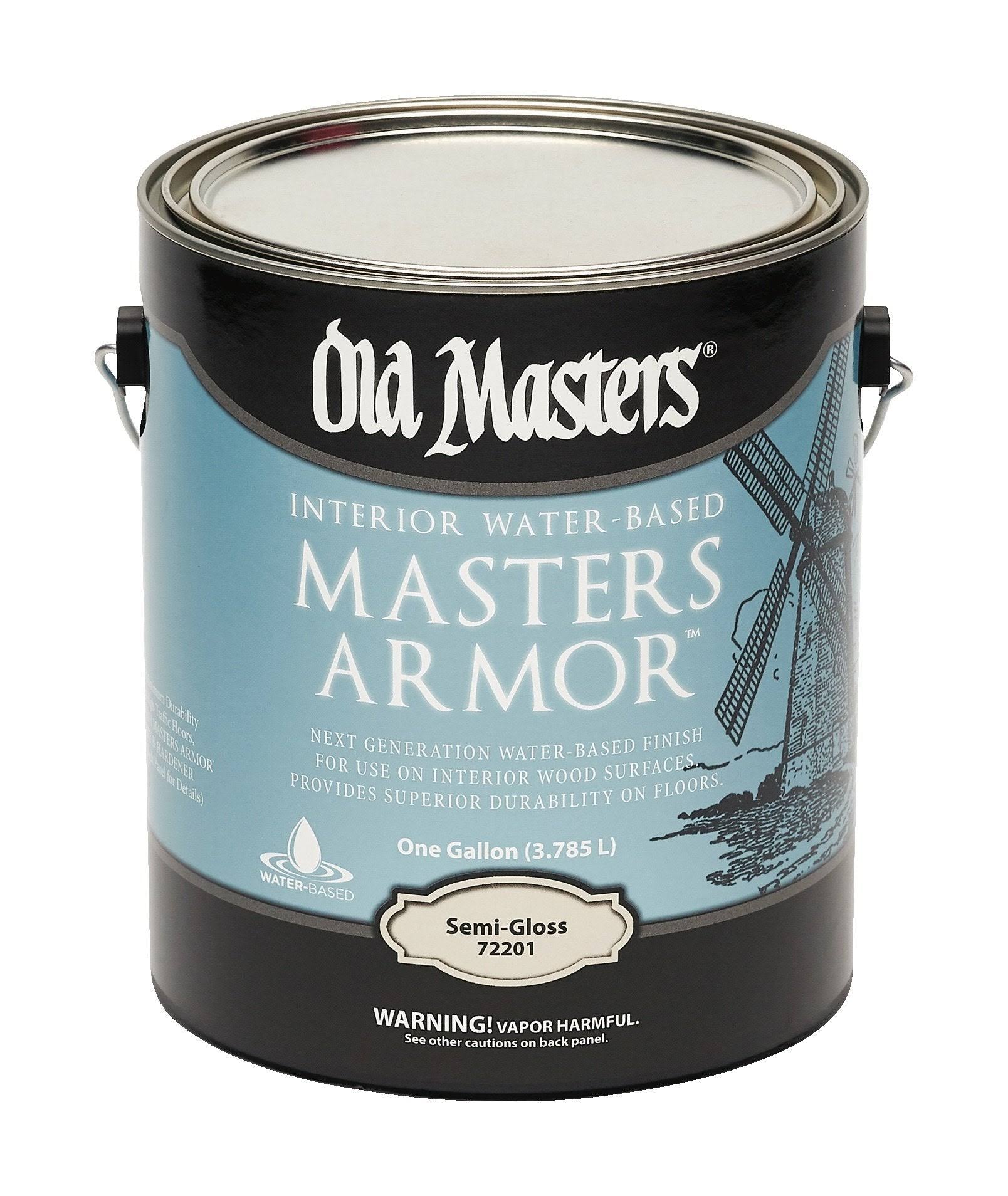 Old Masters 72201 1G Semi Gloss Masters Armor Clear Finish